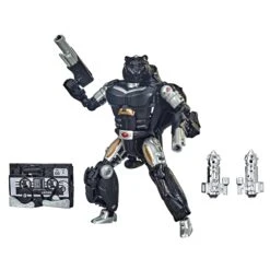 Transformers Generations War For Cybertron Deluxe Covert Agent Ravage And Micromaster Decepticons Forever Ravage
