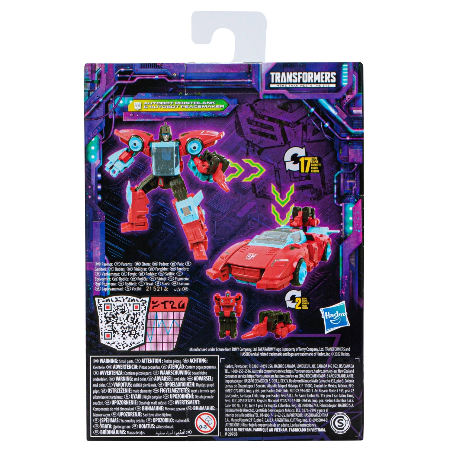 Transformers Generations Legacy Deluxe Autobot Pointblank & Autobot Peacemaker 11 Transformers Generations Legacy Deluxe Autobot Pointblank & Autobot Peacemaker - Image 11