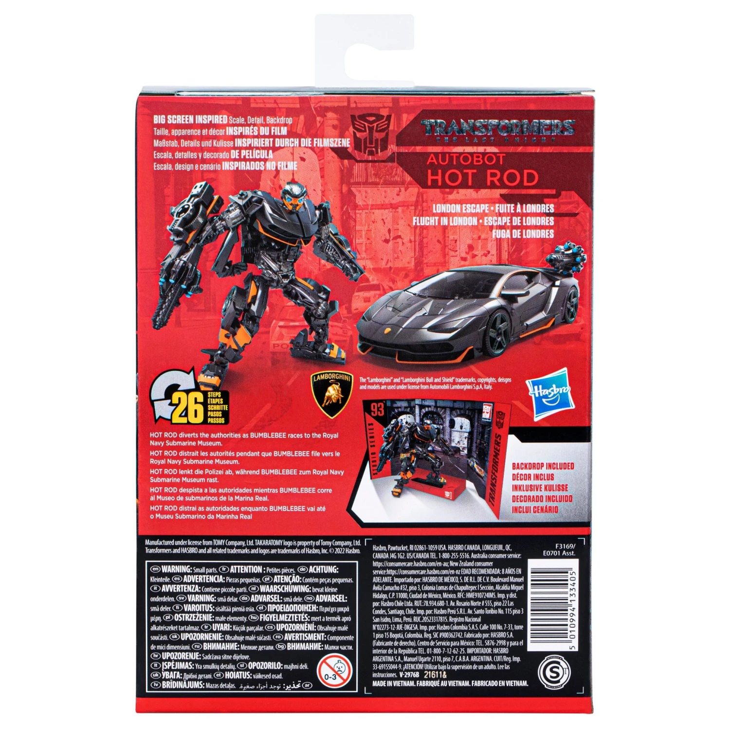 Transformers Studio Series 93 Deluxe Class Transformers: The Last Knight Autobot Hot Rod 5 Transformers Studio Series 93 Deluxe Class Transformers: The Last Knight Autobot Hot Rod - Image 5