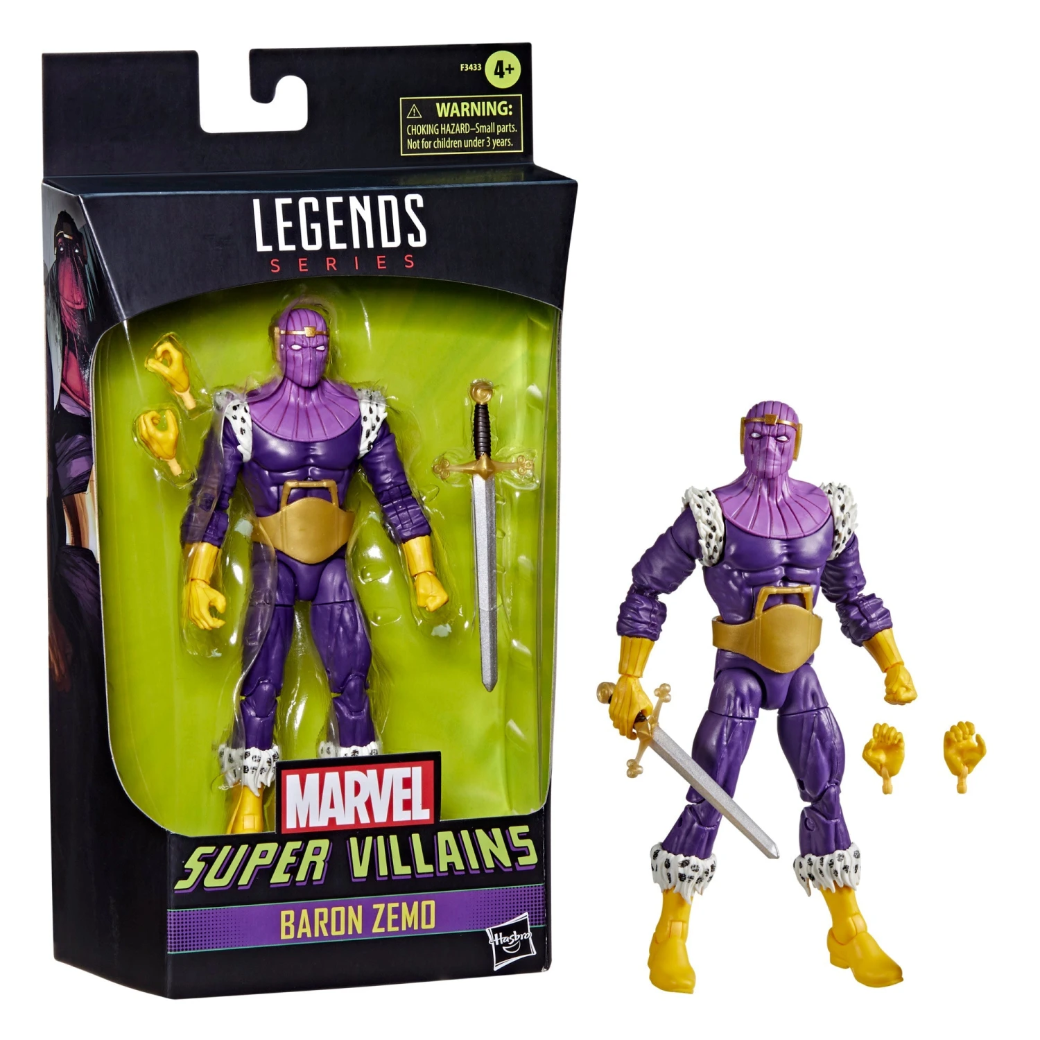 Marvel Legends Series Baron Zemo 6 Marvel Legends Series Baron Zemo - Image 6