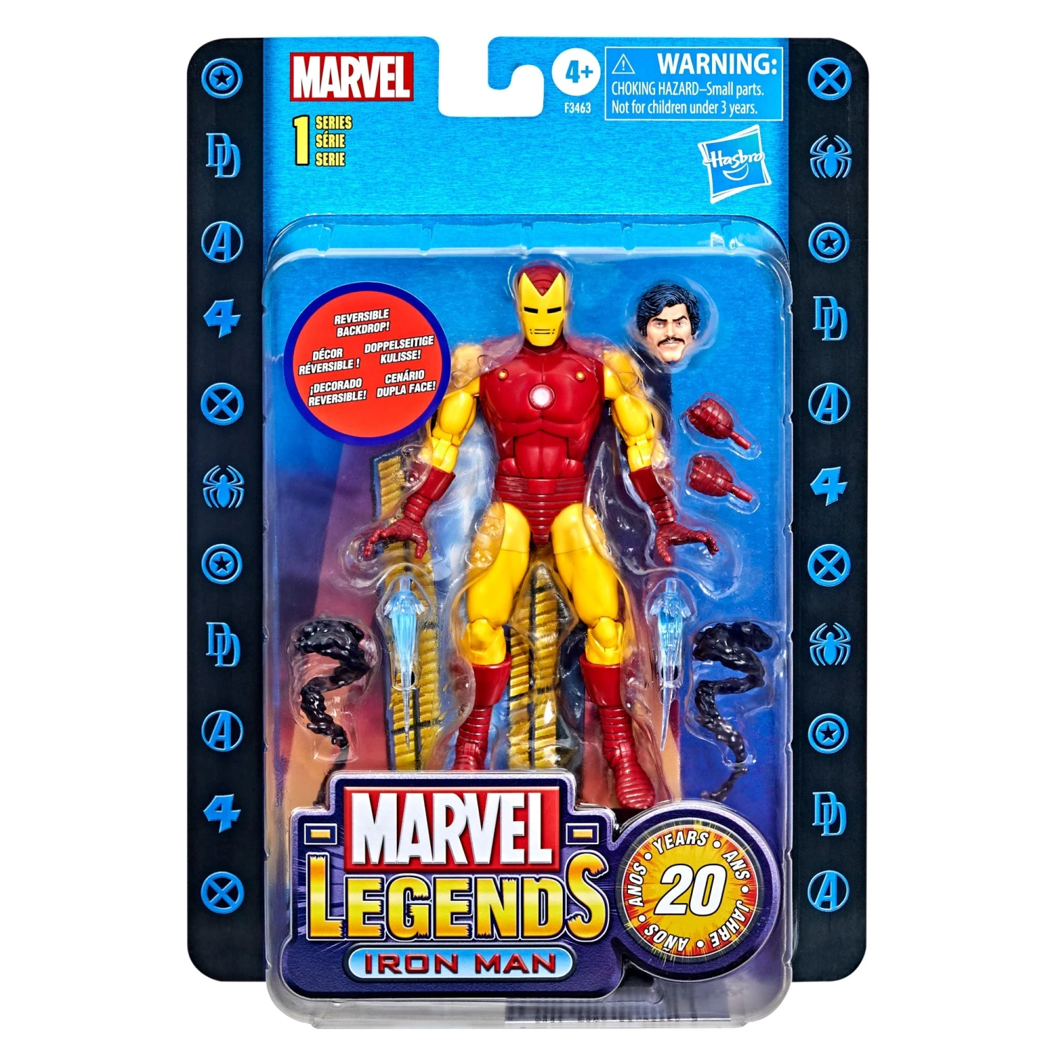 Marvel Legends Series 1 Iron Man 8 Marvel Legends Series 1 Iron Man - Image 8