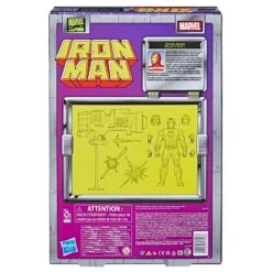Marvel Legends Series Deluxe Retro Iron Man -Cheap Hasbro Pulse Store F34835L00 back 22 Online 2000SQ