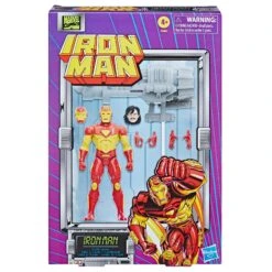 Marvel Legends Series Deluxe Retro Iron Man -Cheap Hasbro Pulse Store F34835L00 pkg 22 Online 2000SQ