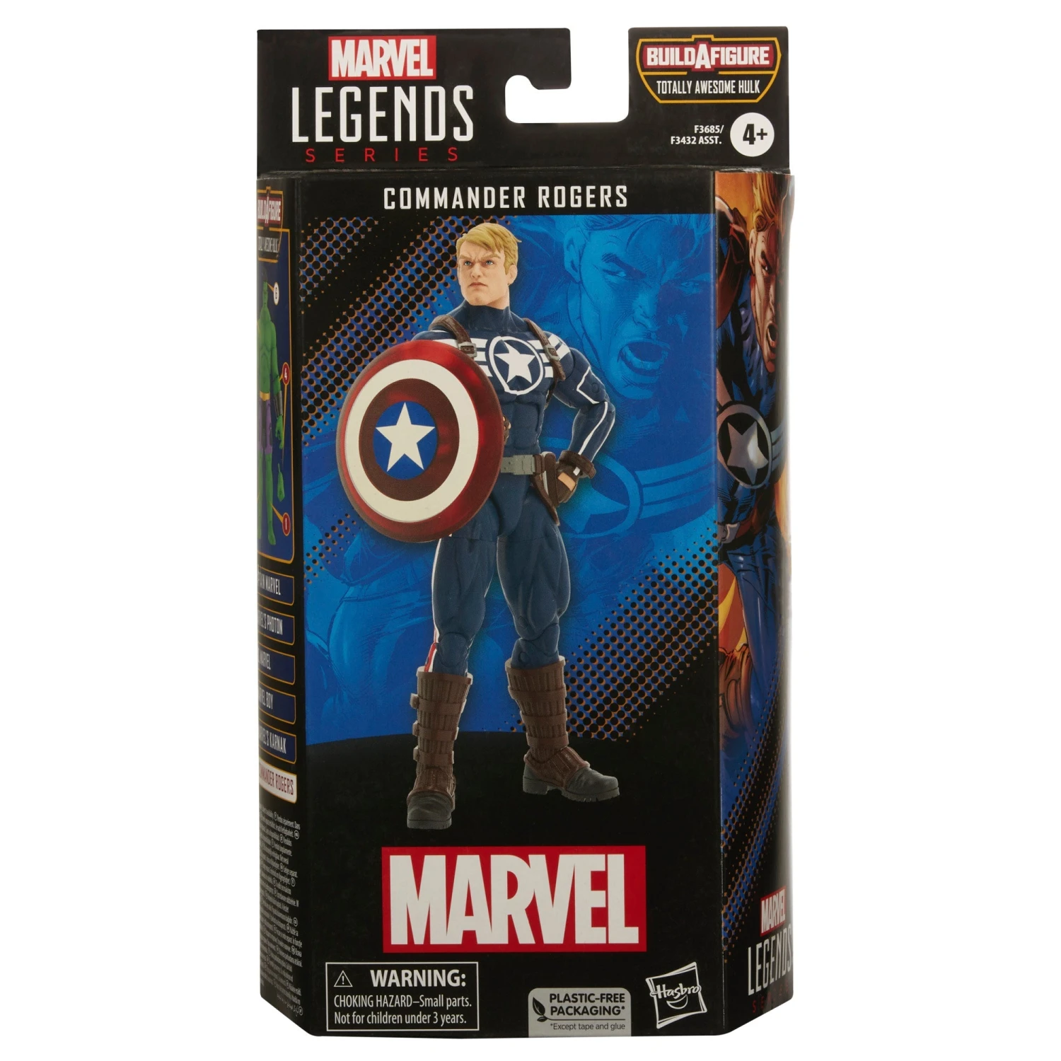 Marvel Legends Series Marvel Comics Commander Rogers 2 Marvel Legends Series Marvel Comics Commander Rogers - Image 2