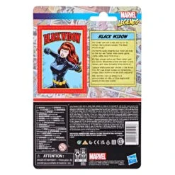 Hasbro Marvel Legends Retro 375 Black Widow Figure -Cheap Hasbro Pulse Store F38185L00 5010993954506 back 22 Online 2000SQ