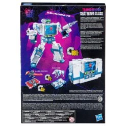 Transformers Generations Shattered Glass Collection Soundwave & IDW’s Shattered Glass— Soundwave (Exclusive Hasbro Pulse Variant Cover) -Cheap Hasbro Pulse Store F39215L00 back 22 Online 2000SQ