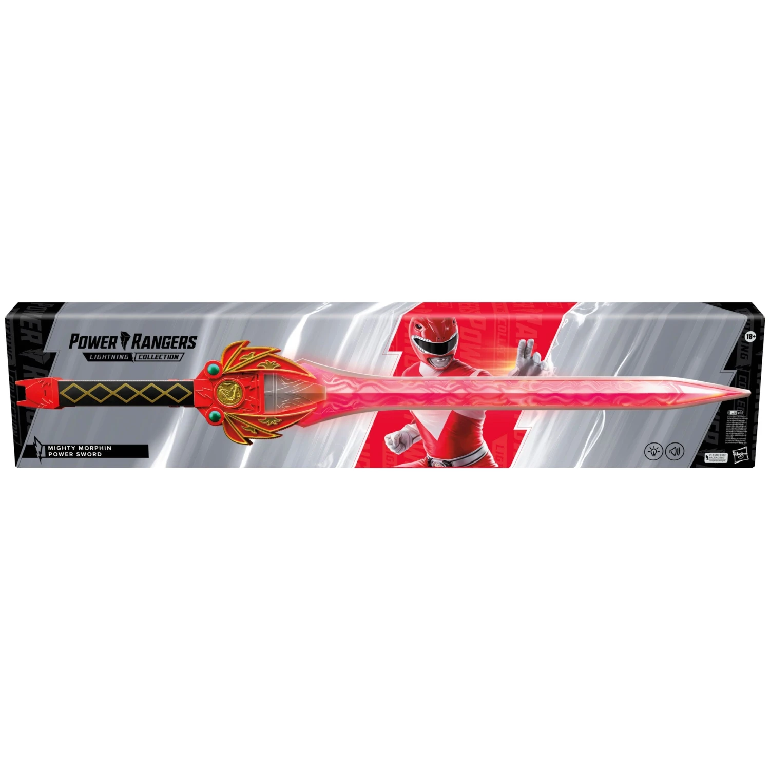 Power Rangers Lightning Collection Mighty Morphin Red Ranger Power Sword 12 Power Rangers Lightning Collection Mighty Morphin Red Ranger Power Sword - Image 12