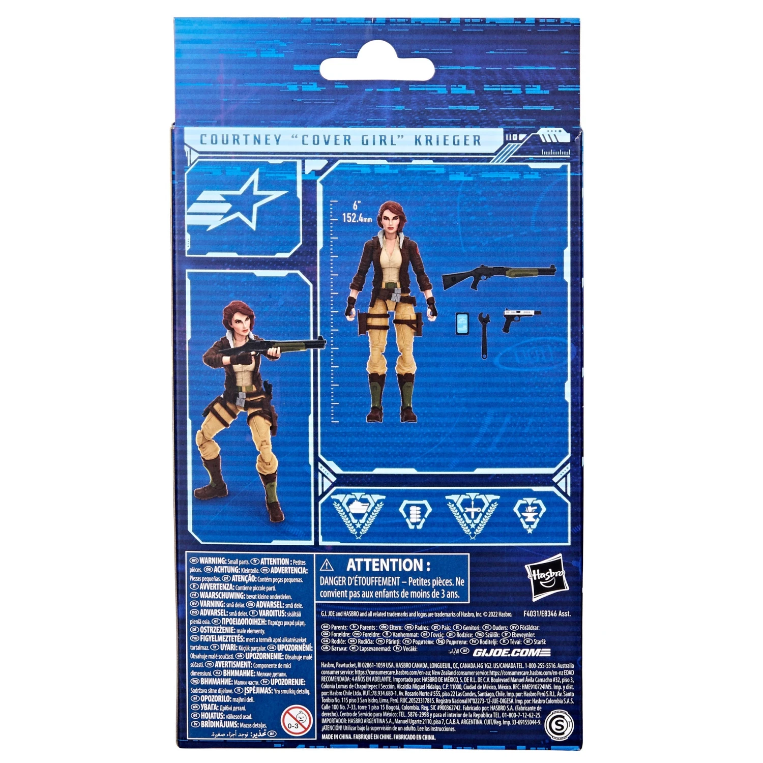 G.I. Joe Classified Series Courtney “Cover Girl” Krieger Action Figure 9 G.I. Joe Classified Series Courtney “Cover Girl” Krieger Action Figure - Image 9