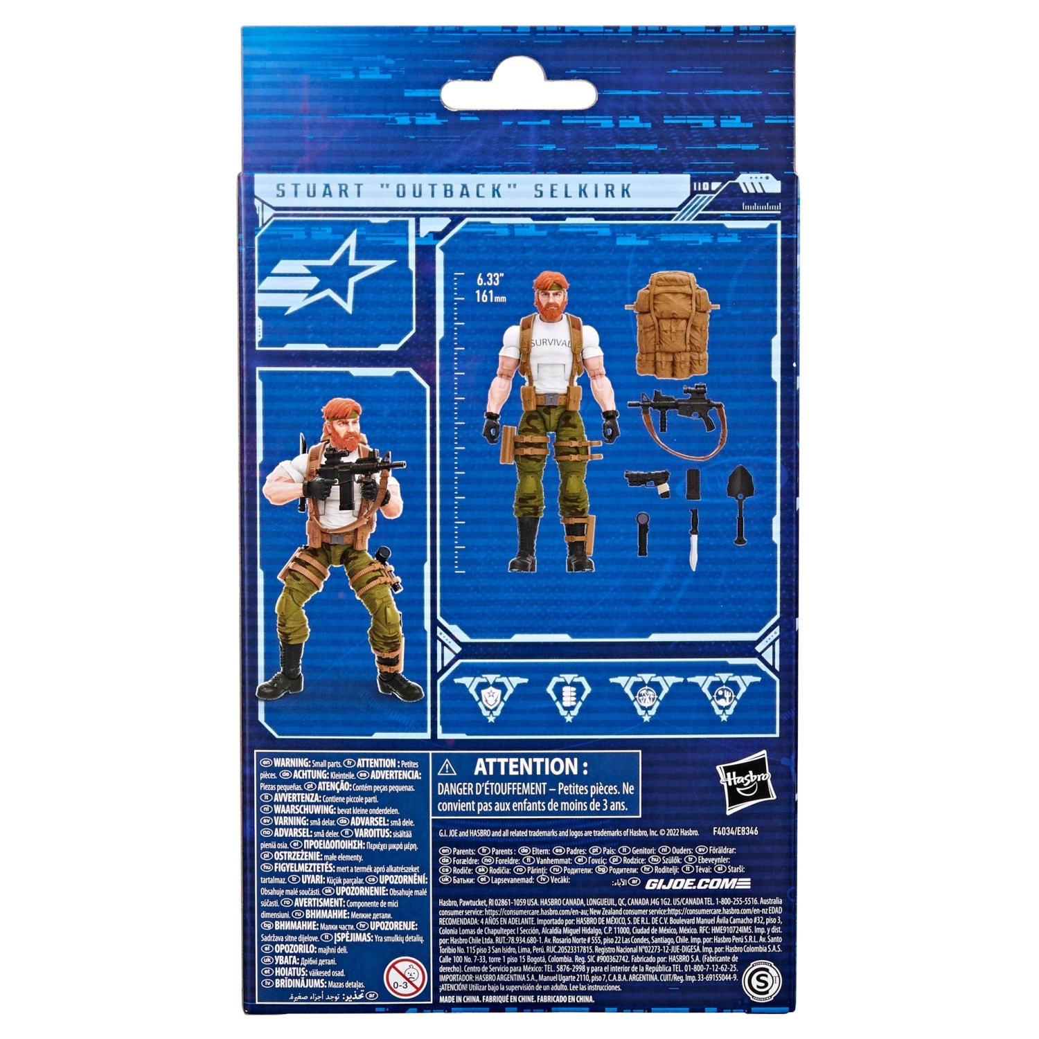 G.I. Joe Classified Series Stuart "Outback" Selkirk Figure - Presale 9 G.I. Joe Classified Series Stuart "Outback" Selkirk Figure - Presale - Image 9