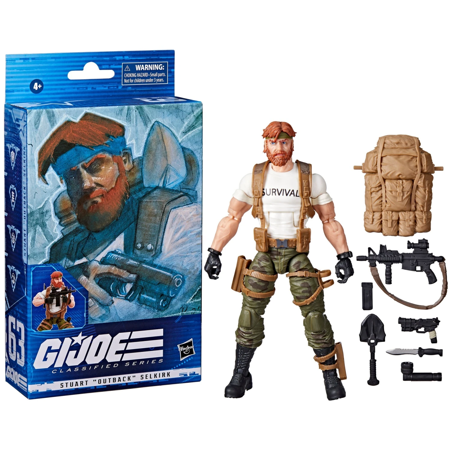 G.I. Joe Classified Series Stuart "Outback" Selkirk Figure - Presale 2 G.I. Joe Classified Series Stuart "Outback" Selkirk Figure - Presale - Image 2