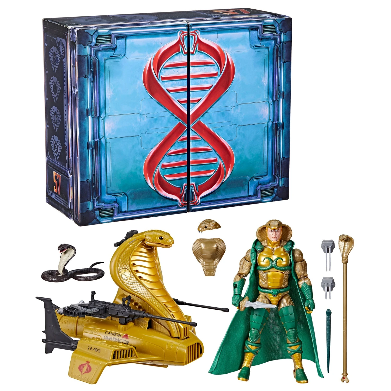 G.I. Joe Classified Series Serpentor & Air Chariot Figure And Vehicle 10 G.I. Joe Classified Series Serpentor & Air Chariot Figure And Vehicle - Image 10