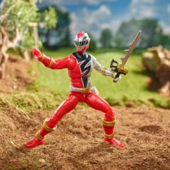 Power Rangers Lightning Collection Dino Fury Red Ranger Figure