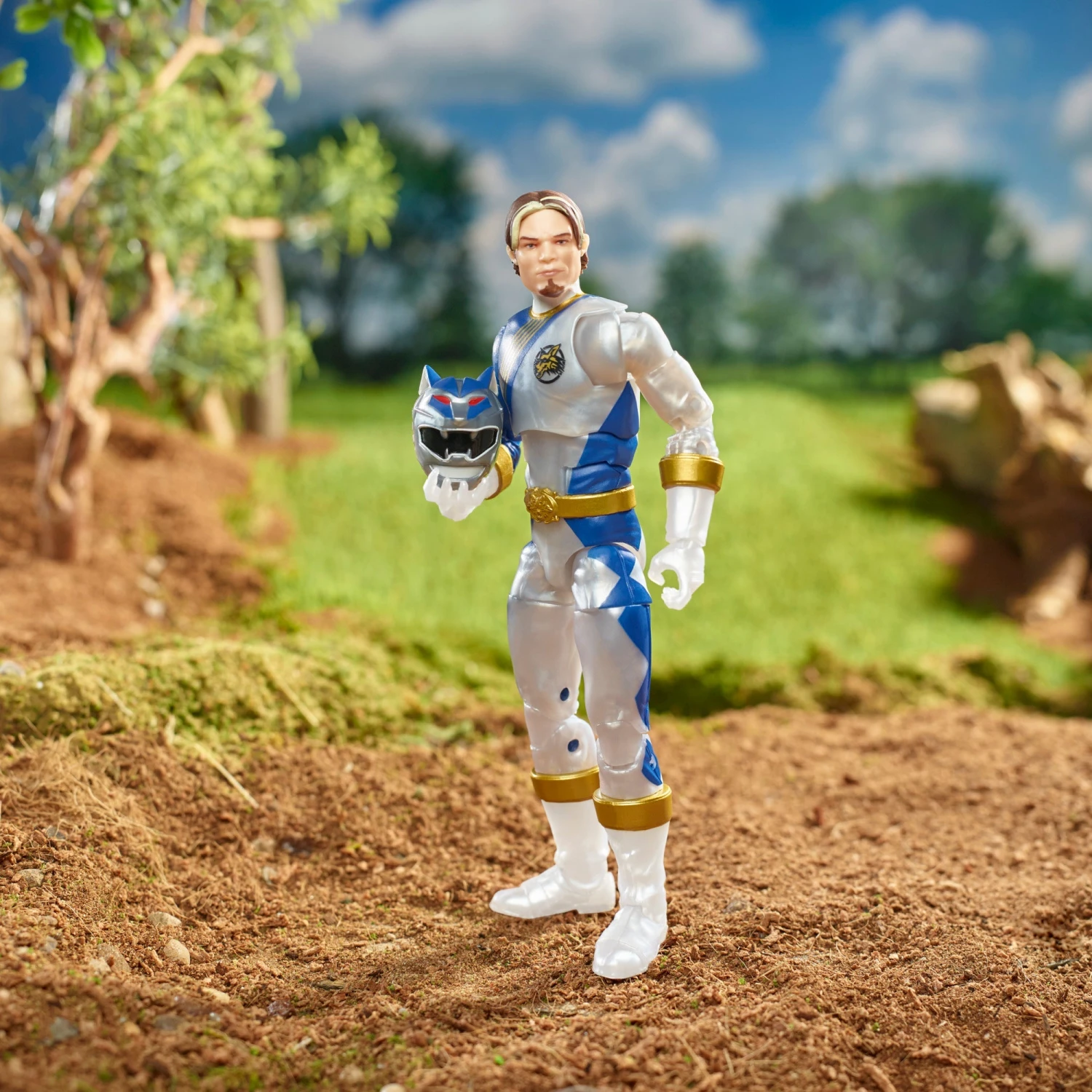 Power Rangers Lightning Collection Wild Force Lunar Wolf Ranger Figure - Image 5