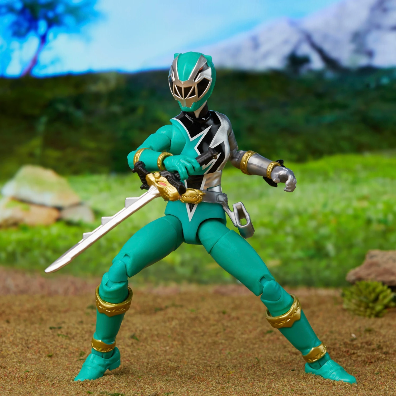 Power Rangers Lightning Collection Dino Fury Green Ranger 6 Power Rangers Lightning Collection Dino Fury Green Ranger - Image 6