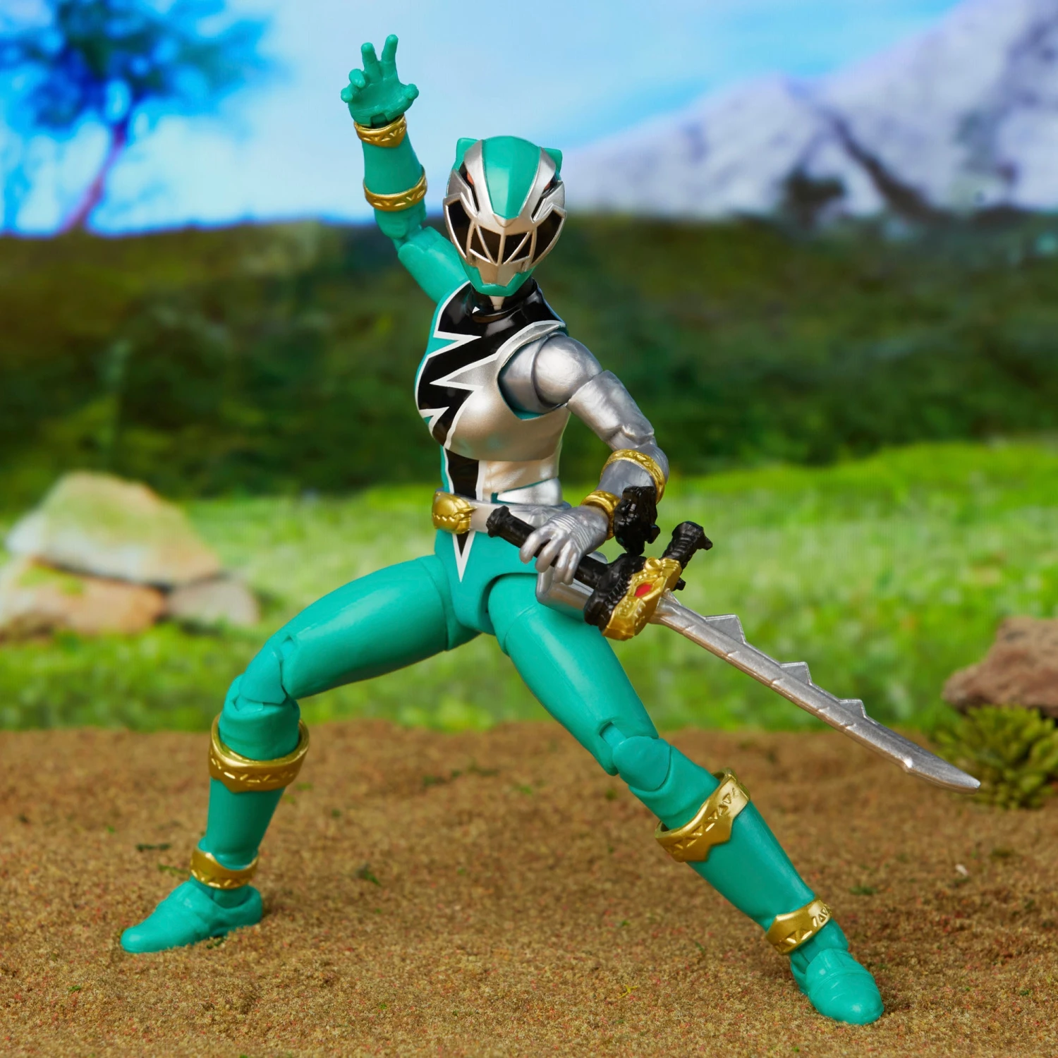 Power Rangers Lightning Collection Dino Fury Green Ranger 8 Power Rangers Lightning Collection Dino Fury Green Ranger - Image 8