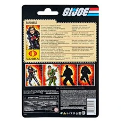 G.I. Joe Classified Series Baroness Action Figure -Cheap Hasbro Pulse Store F47625X00 5010993949472 back 21 Online 2000SQ
