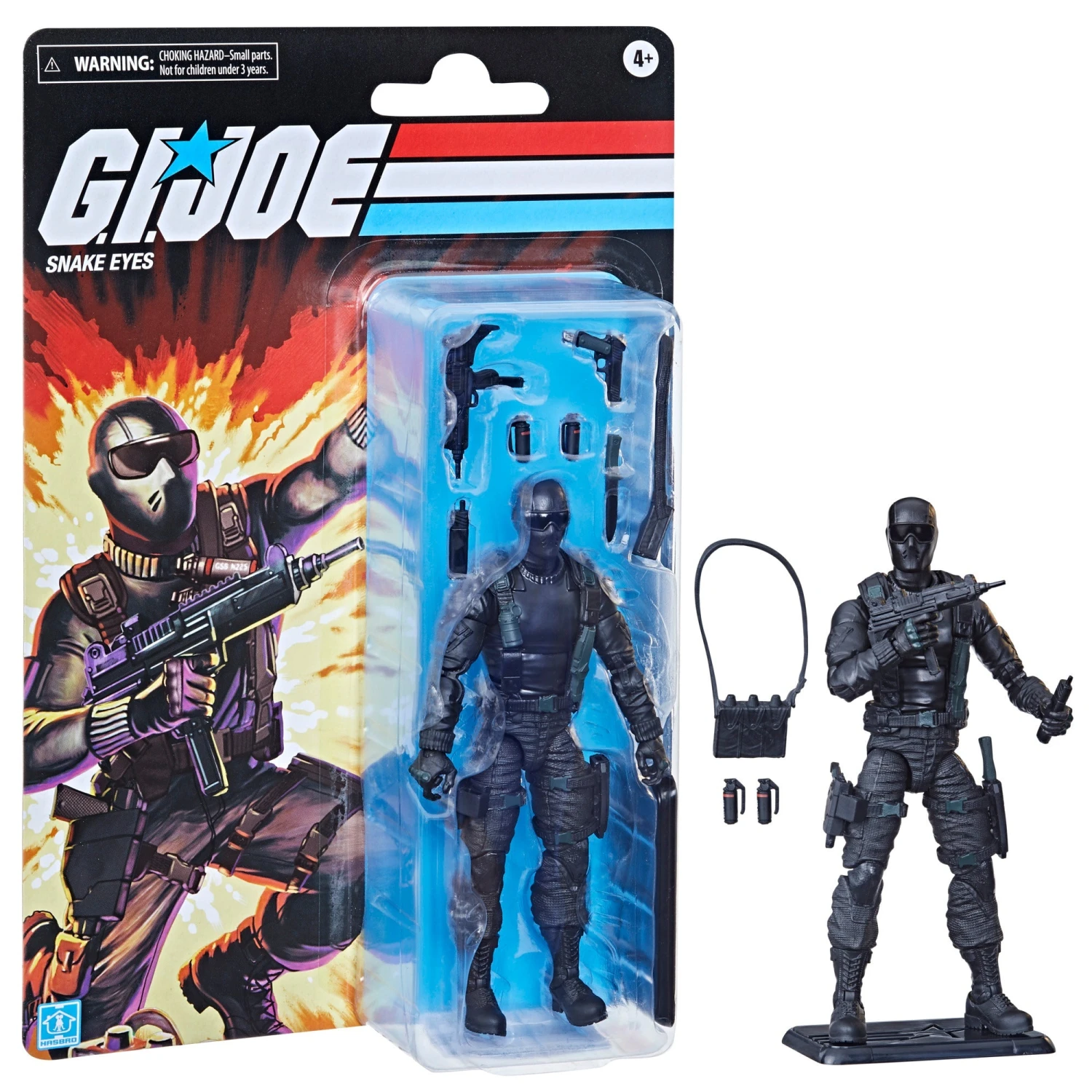 G.I. Joe Classified Series Snake Eyes Action Figure 2 G.I. Joe Classified Series Snake Eyes Action Figure - Image 2
