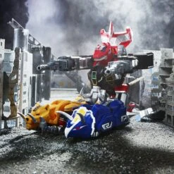 Hasbro Power Rangers Lightning Collection Zord Ascension Project Mighty Morphin Dino Megazord -Cheap Hasbro Pulse Store F4778 DIO PRG LC ZAP MMPR DINO MEGAZORD 5