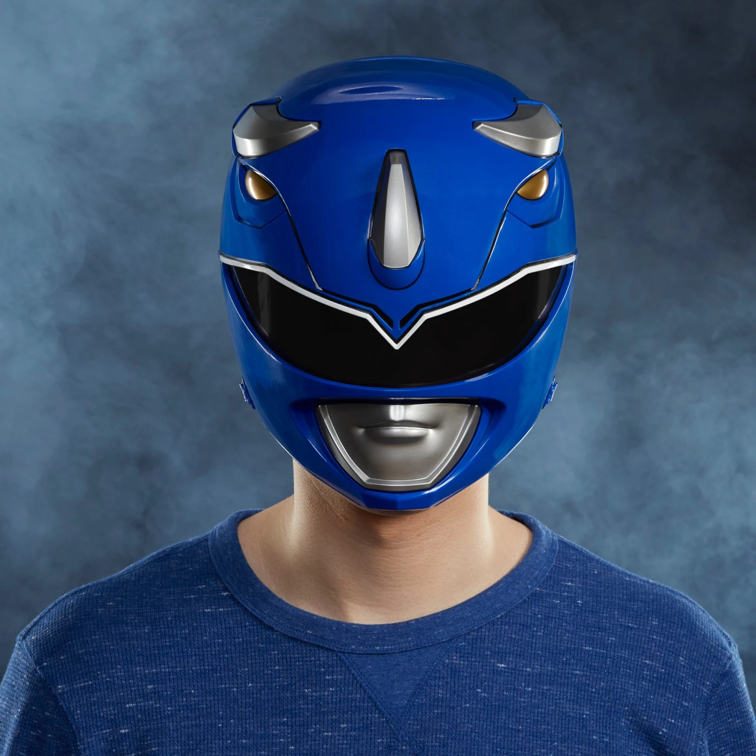 Power Rangers Lightning Collection Mighty Morphin Blue Ranger Helmet 1 Power Rangers Lightning Collection Mighty Morphin Blue Ranger Helmet
