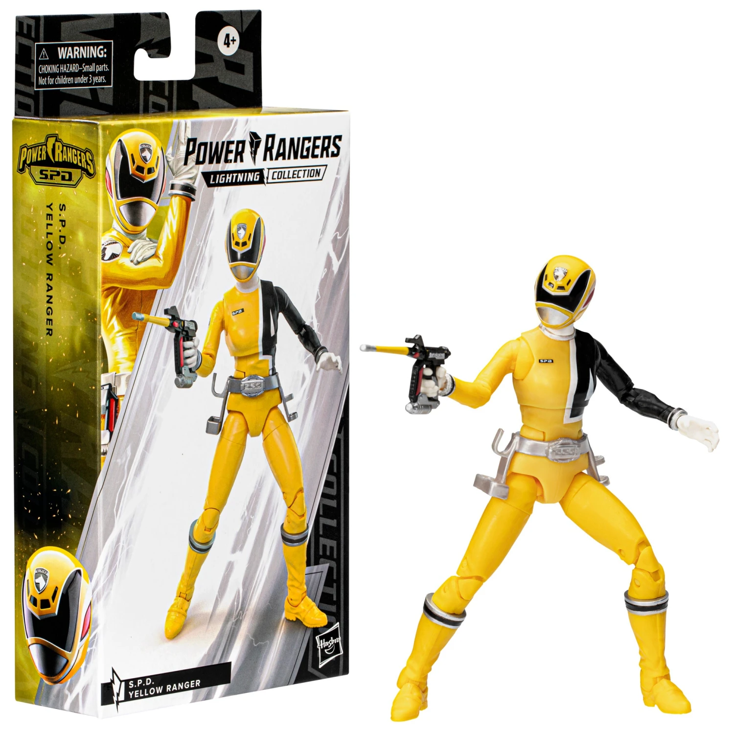 Power Rangers Lightning Collection S.P.D. Yellow Ranger Figure 9 Power Rangers Lightning Collection S.P.D. Yellow Ranger Figure - Image 9