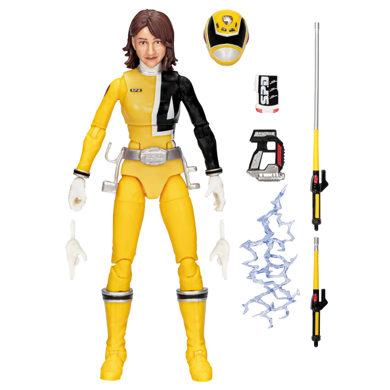 Power Rangers Lightning Collection S.P.D. Yellow Ranger Figure 10 Power Rangers Lightning Collection S.P.D. Yellow Ranger Figure - Image 10