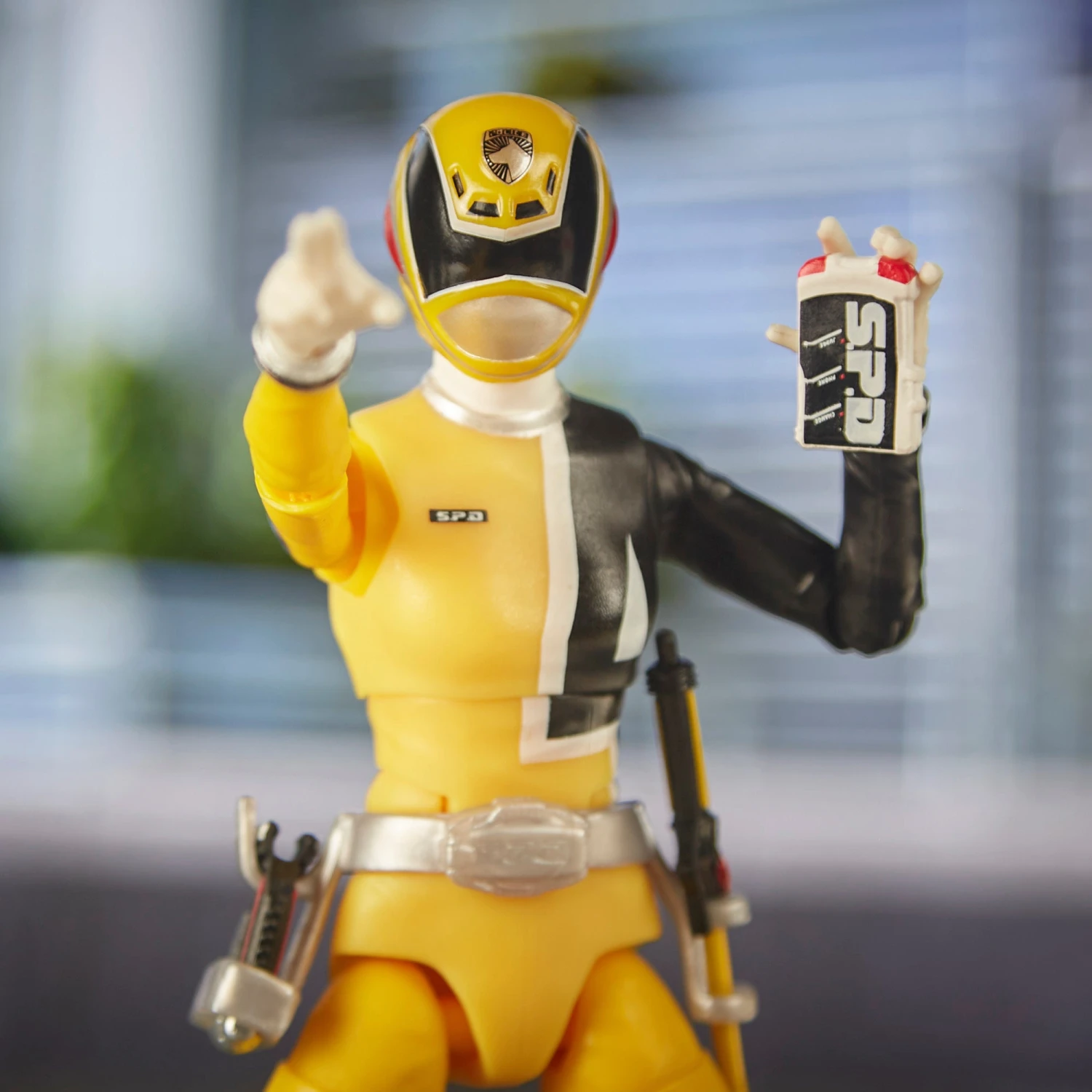 Power Rangers Lightning Collection S.P.D. Yellow Ranger Figure 7 Power Rangers Lightning Collection S.P.D. Yellow Ranger Figure - Image 7