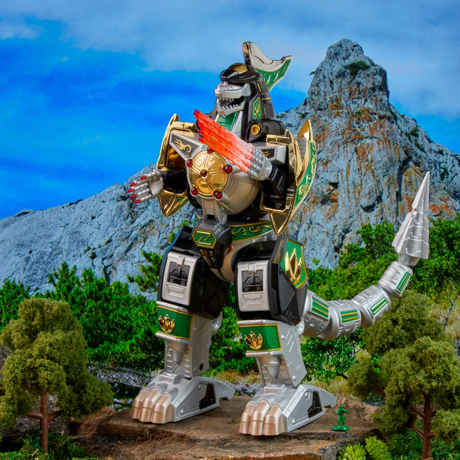 Hasbro Power Rangers Lightning Collection Zord Ascension Project Mighty Morphin Dragonzord 4 Hasbro Power Rangers Lightning Collection Zord Ascension Project Mighty Morphin Dragonzord - Image 4