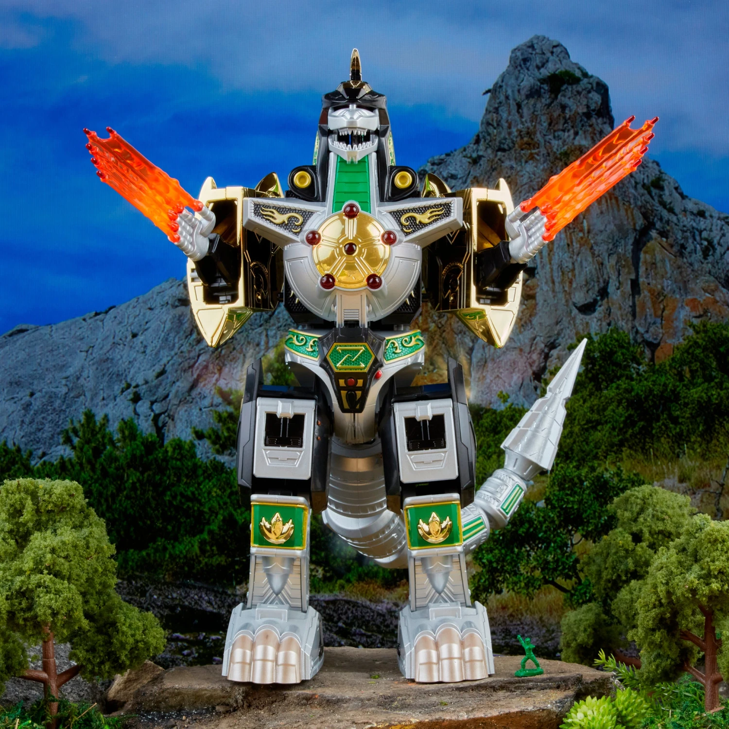 Hasbro Power Rangers Lightning Collection Zord Ascension Project Mighty Morphin Dragonzord 7 Hasbro Power Rangers Lightning Collection Zord Ascension Project Mighty Morphin Dragonzord - Image 7