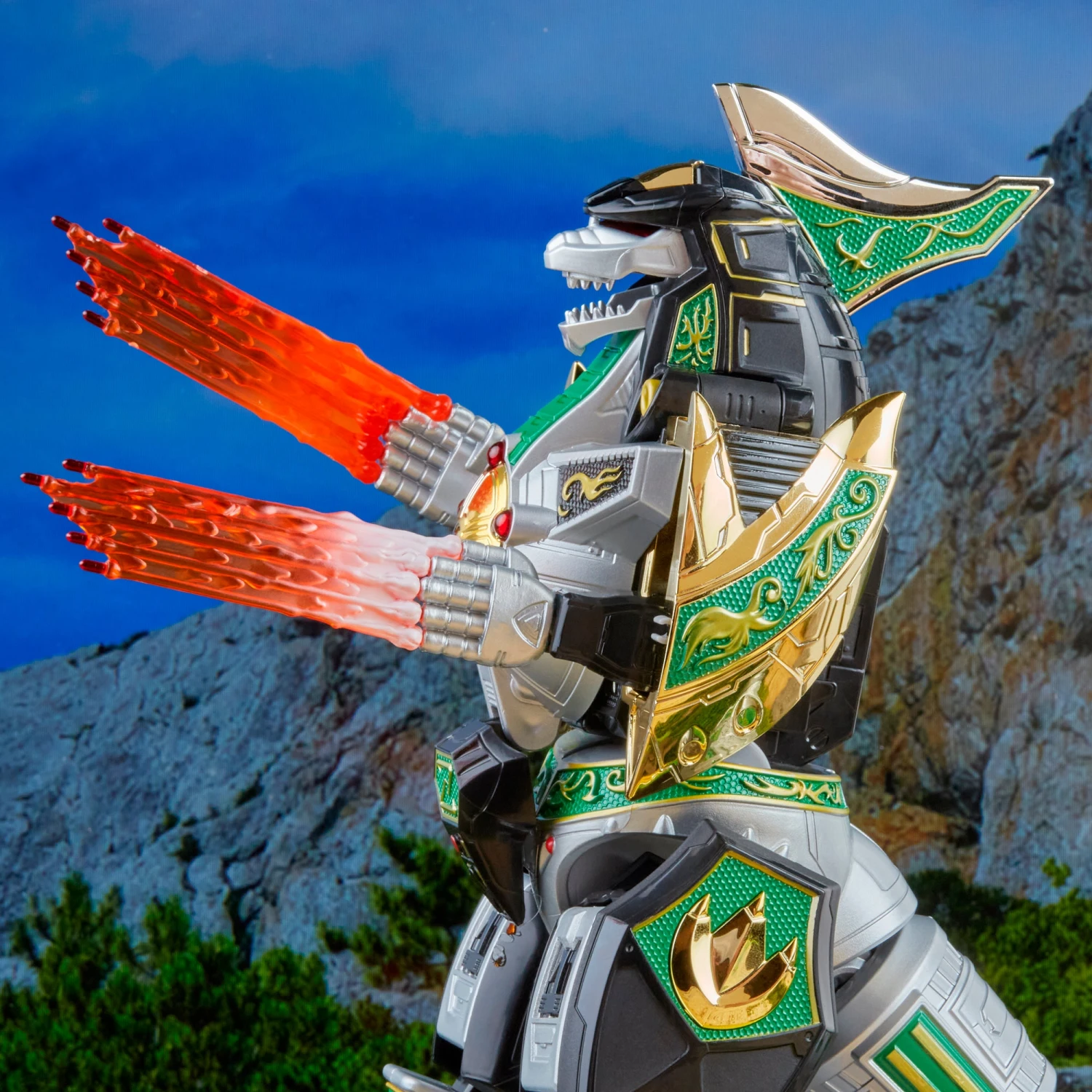 Hasbro Power Rangers Lightning Collection Zord Ascension Project Mighty Morphin Dragonzord 8 Hasbro Power Rangers Lightning Collection Zord Ascension Project Mighty Morphin Dragonzord - Image 8