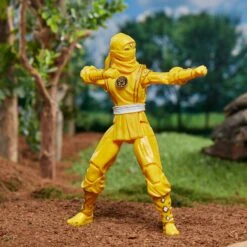 Power Rangers Lightning Collection Mighty Morphin Ninja Yellow Ranger Figure -Cheap Hasbro Pulse Store F5189 DIO PRG Ninjetti YellowRanger 02055 Large 300DPI