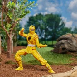 Power Rangers Lightning Collection Mighty Morphin Ninja Yellow Ranger Figure -Cheap Hasbro Pulse Store F5189 DIO PRG Ninjetti YellowRanger 02076 Large 300DPI
