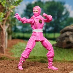 Power Rangers Lightning Collection Mighty Morphin Ninja Pink Ranger Figure