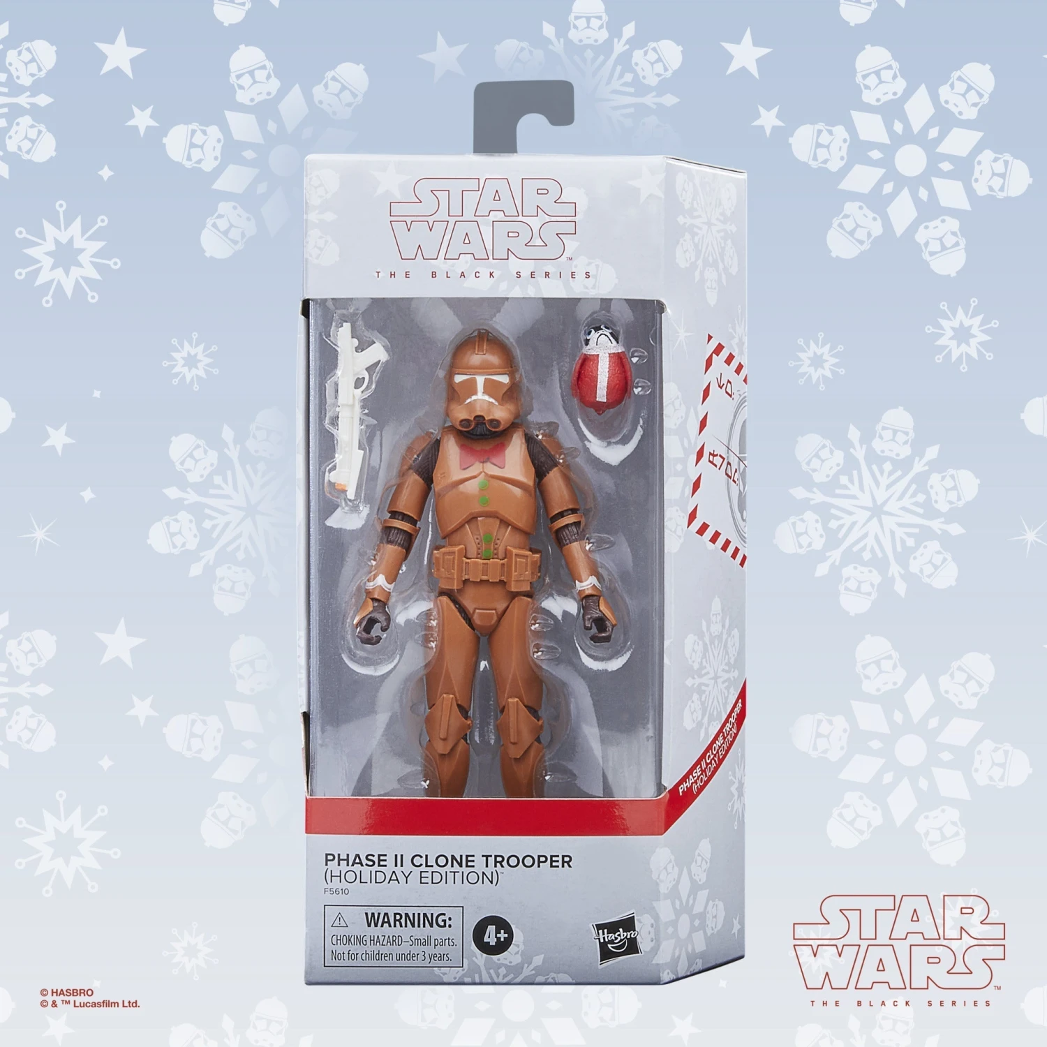 Star Wars The Black Series Phase II Clone Trooper (Holiday Edition) 2 Star Wars The Black Series Phase II Clone Trooper (Holiday Edition) - Image 2