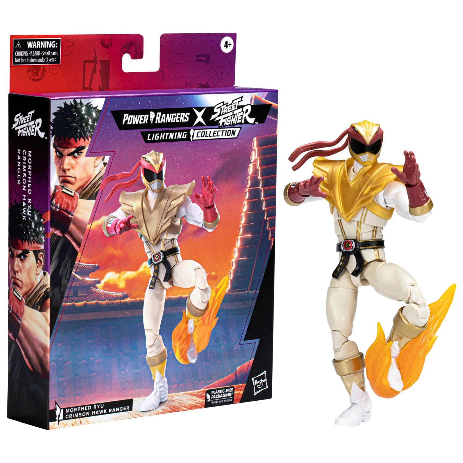 Power Rangers X Street Fighter Lightning Collection Morphed Ryu Crimson Hawk Ranger 14 Power Rangers X Street Fighter Lightning Collection Morphed Ryu Crimson Hawk Ranger - Image 14