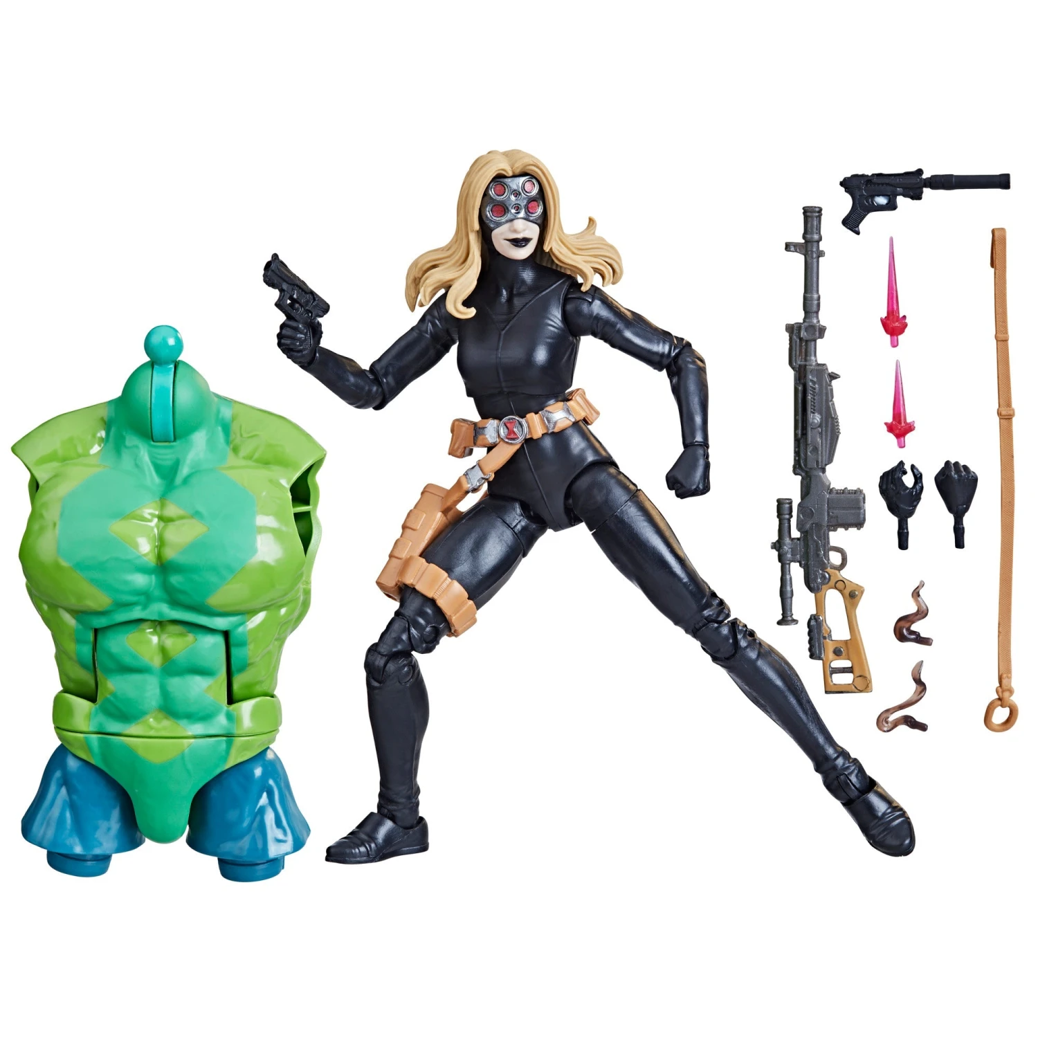 Marvel Legends Series: Yelena Belova Black Widow Figure 2 Marvel Legends Series: Yelena Belova Black Widow Figure - Image 2