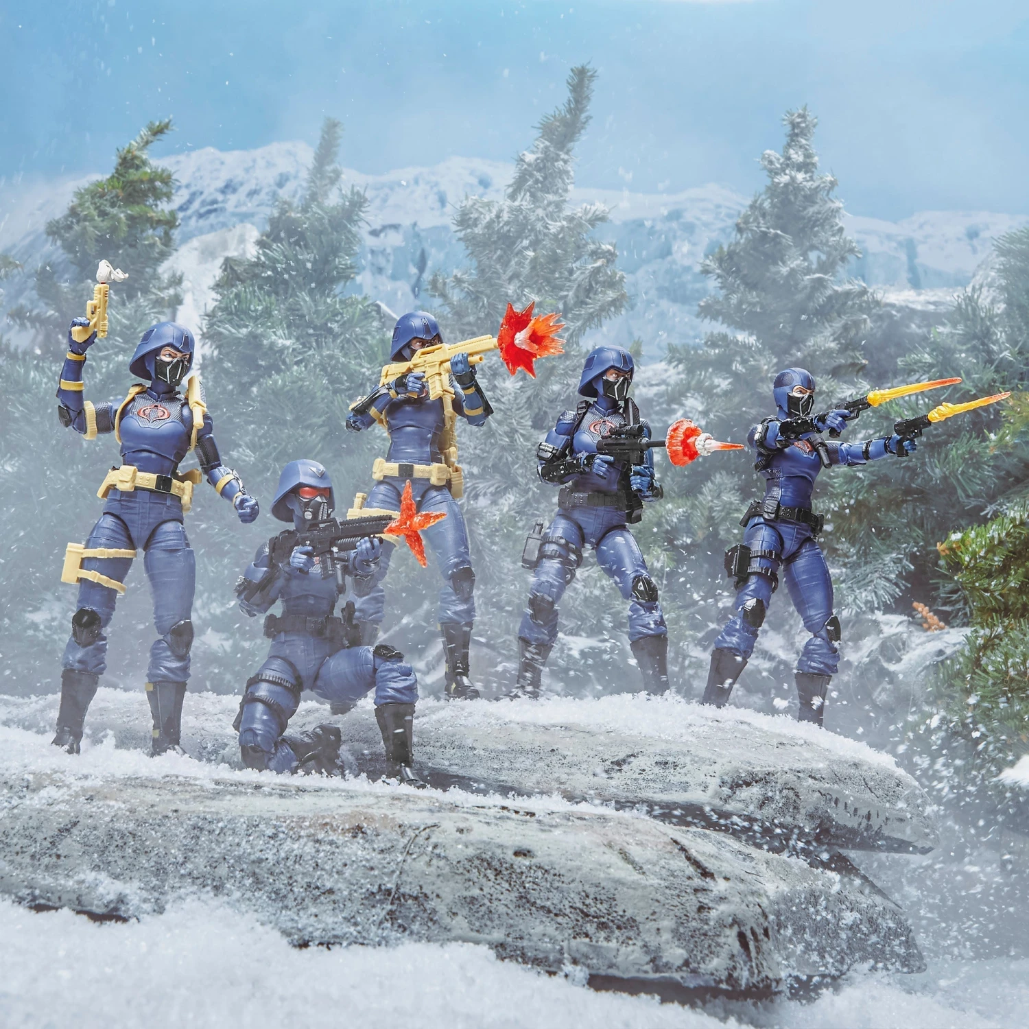 G.I. Joe Classified Series Cobra Valkyries Figures, 68 - Presale - Image 5