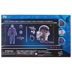 G.I. Joe Classified Series Tele-Viper & Cobra Flight Pod (Trubble Bubble), 79 - Presale -Cheap Hasbro Pulse Store F66875L00 back 23 2000px 300DPI