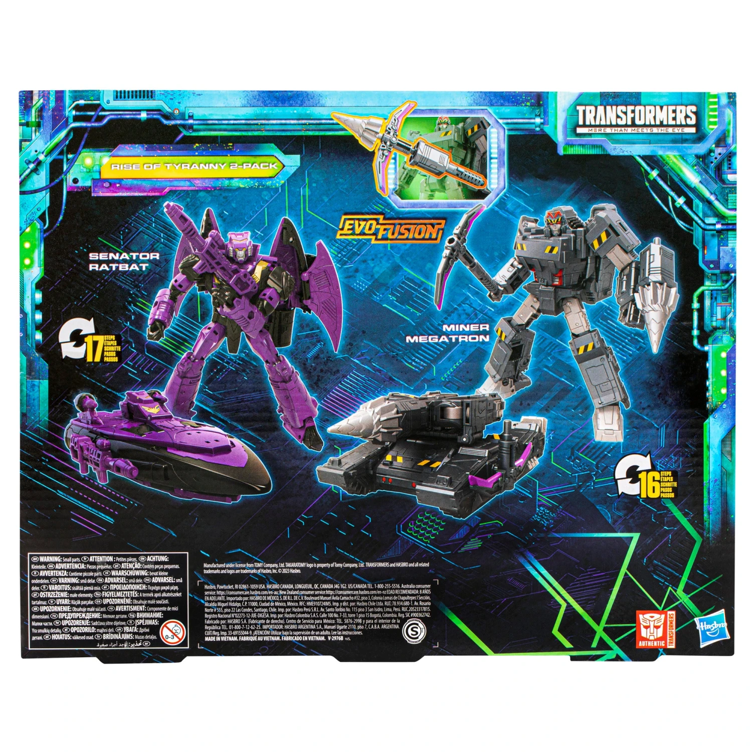 Transformers Legacy Evolution Rise Of Tyranny 2-Pack - Presale 4 Transformers Legacy Evolution Rise Of Tyranny 2-Pack - Presale - Image 4