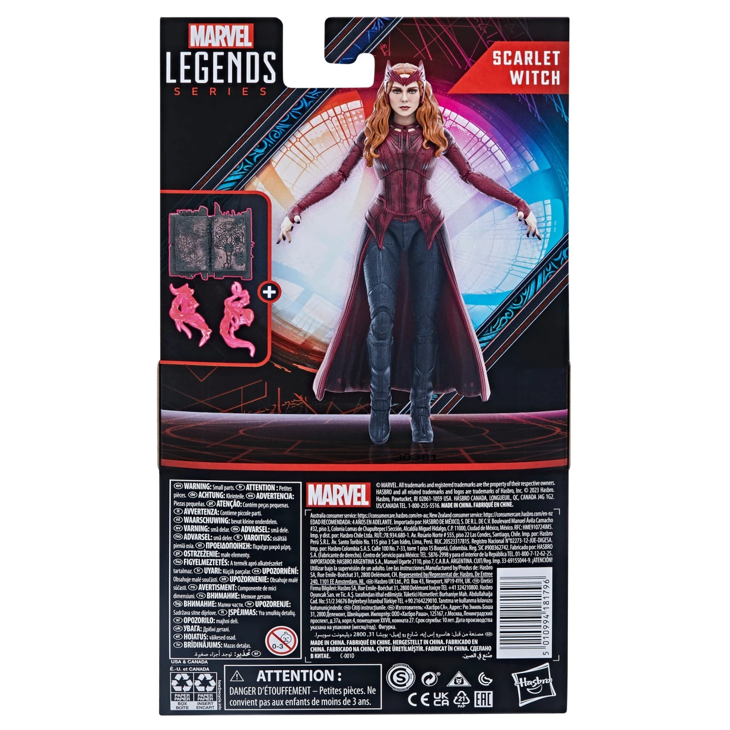 Marvel Legends Series Scarlet Witch 19 Marvel Legends Series Scarlet Witch - Image 19