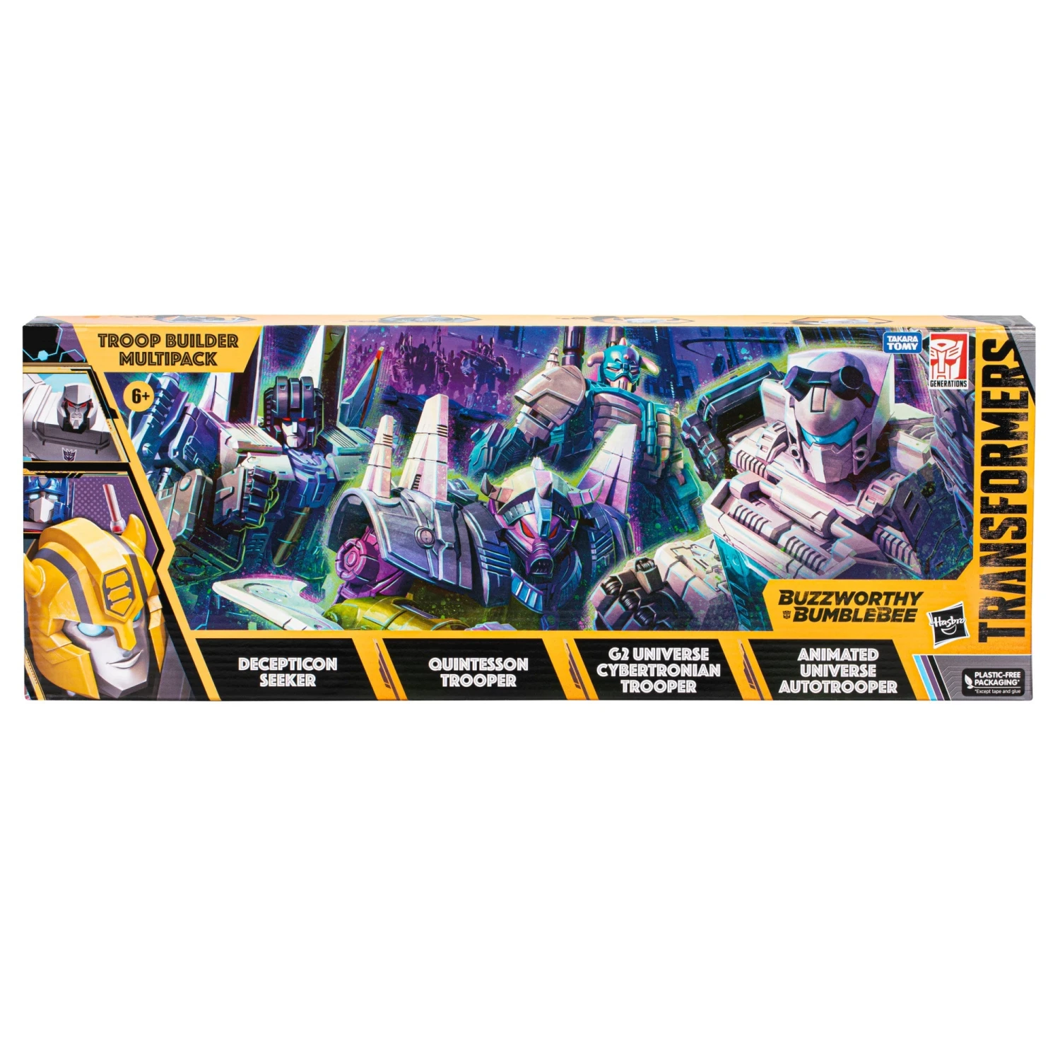 Transformers Buzzworthy Bumblebee Troop Builder Multipack - Presale 2 Transformers Buzzworthy Bumblebee Troop Builder Multipack - Presale - Image 2
