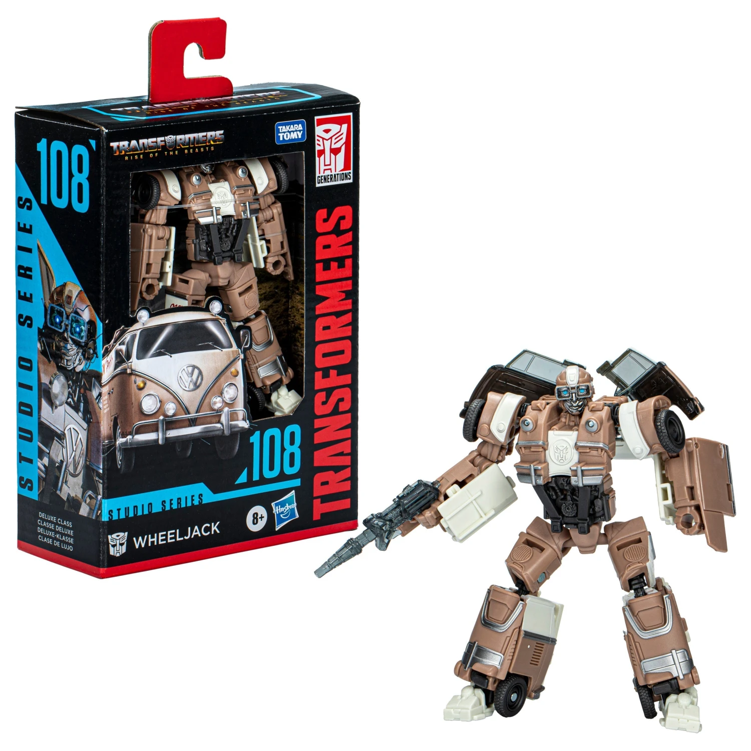 Transformers Studio Series Deluxe Transformers: Rise Of The Beasts 108 Wheeljack - Presale 4 Transformers Studio Series Deluxe Transformers: Rise Of The Beasts 108 Wheeljack - Presale - Image 4