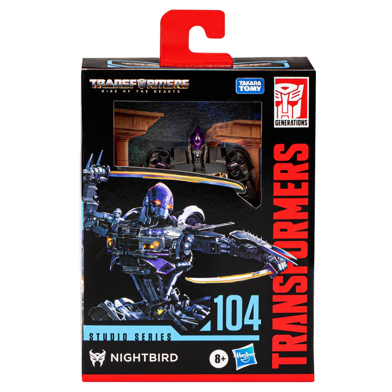 Transformers Studio Series Deluxe Transformers: Rise Of The Beasts 104 Nightbird 2 Transformers Studio Series Deluxe Transformers: Rise Of The Beasts 104 Nightbird - Image 2