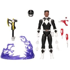 Power Rangers Lightning Collection Remastered Mighty Morphin Black Ranger -Cheap Hasbro Pulse Store F73895X00 detail 23 2000px 300DPI