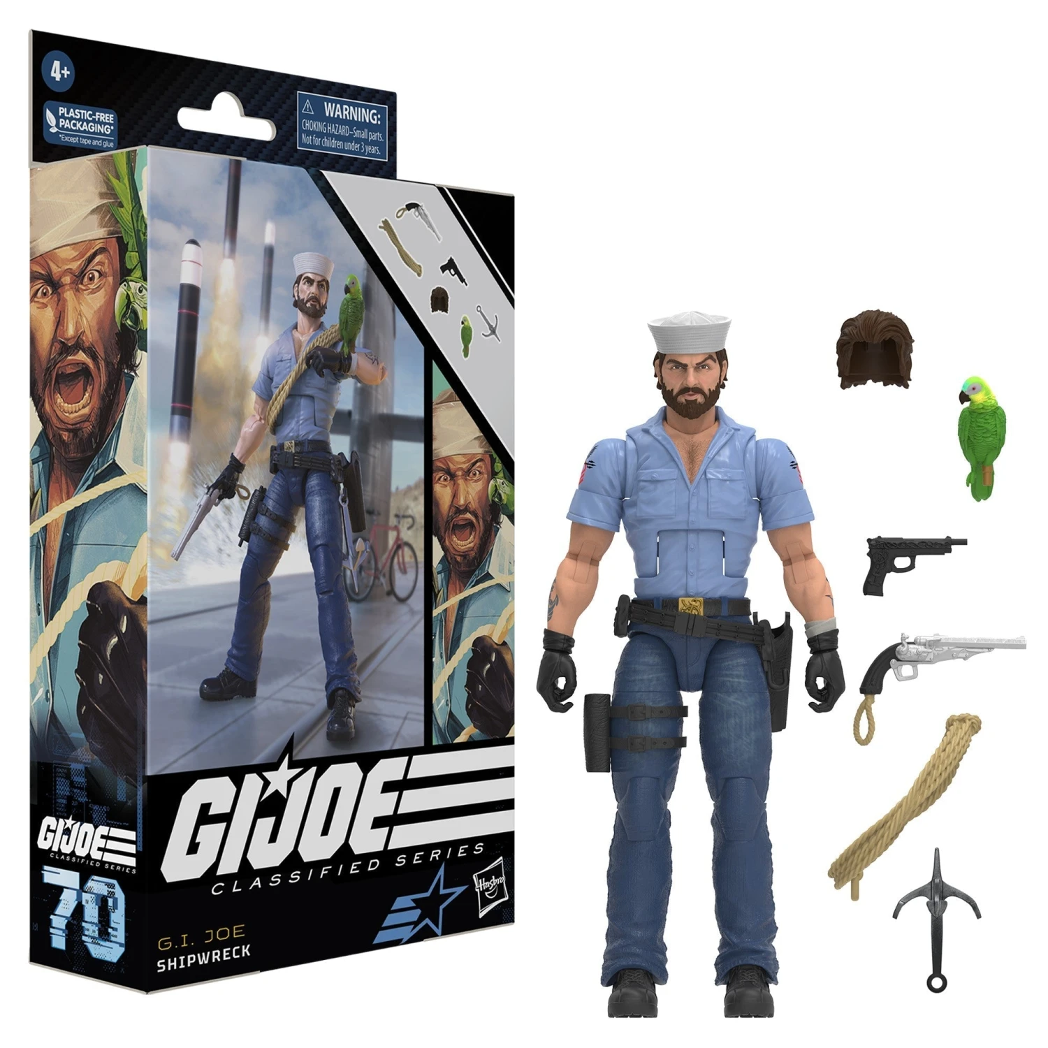 G.I. Joe Classified Series Shipwreck Figure, 70 - Presale 7 G.I. Joe Classified Series Shipwreck Figure, 70 - Presale - Image 7