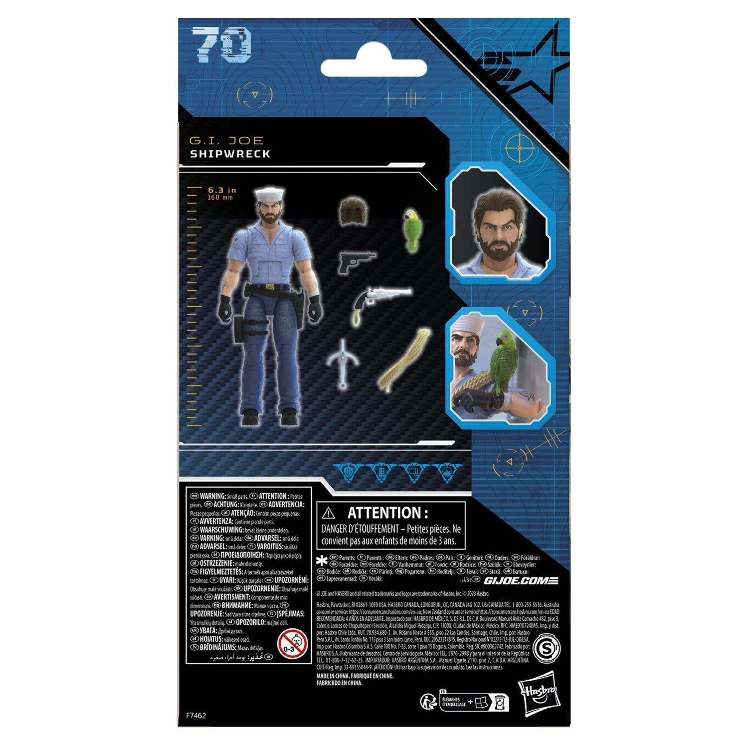 G.I. Joe Classified Series Shipwreck Figure, 70 - Presale 9 G.I. Joe Classified Series Shipwreck Figure, 70 - Presale - Image 9