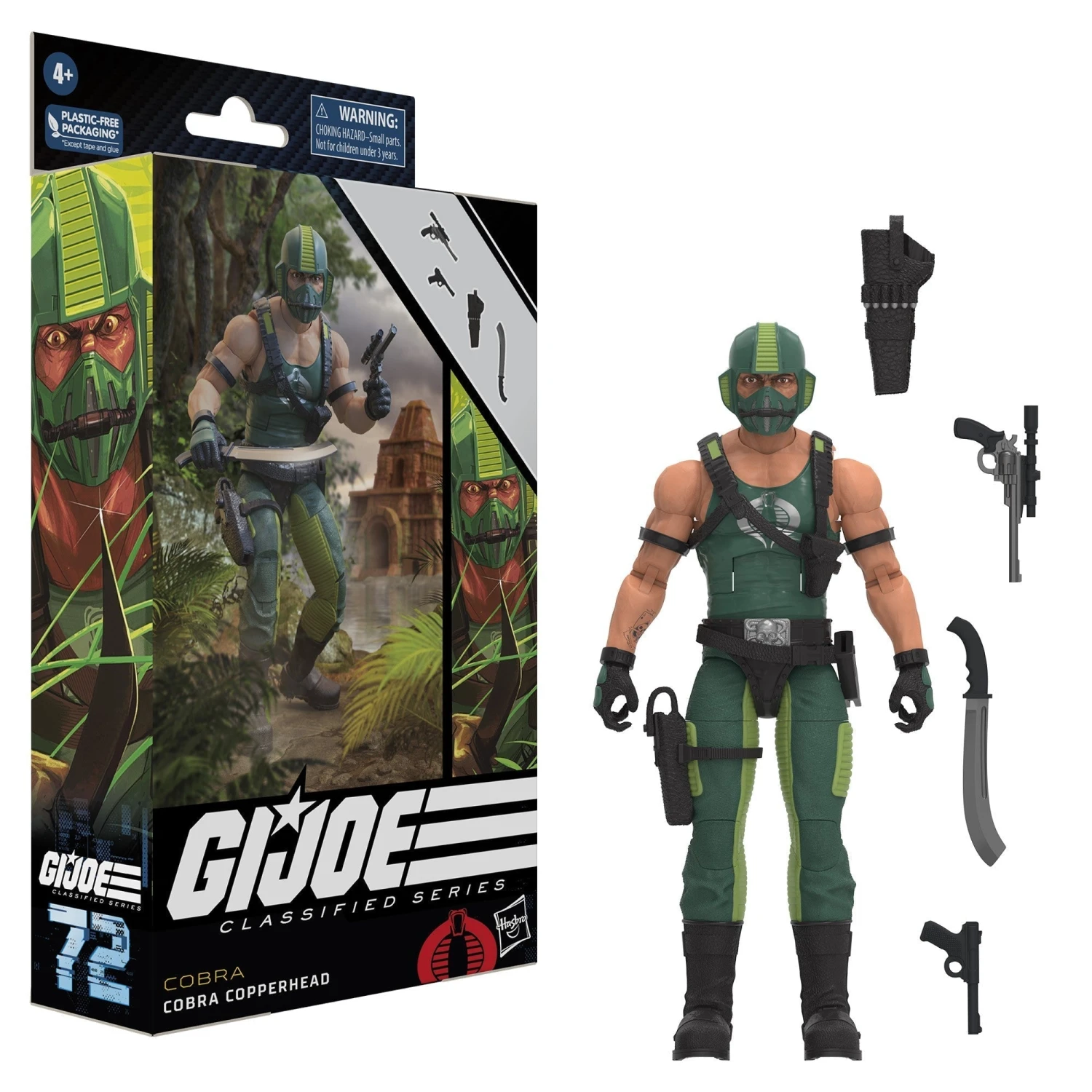 G.I. Joe Classified Series Cobra Copperhead Figure, 72 - Presale 6 G.I. Joe Classified Series Cobra Copperhead Figure, 72 - Presale - Image 6