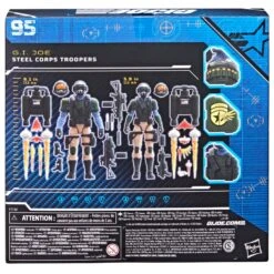 G.I. Joe Classified Series Steel Corps Troopers, 95 21 G.I. Joe Classified Series Steel Corps Troopers, 95 -Cheap Hasbro Pulse Store F77305S01 back 23 2000px 300DPI