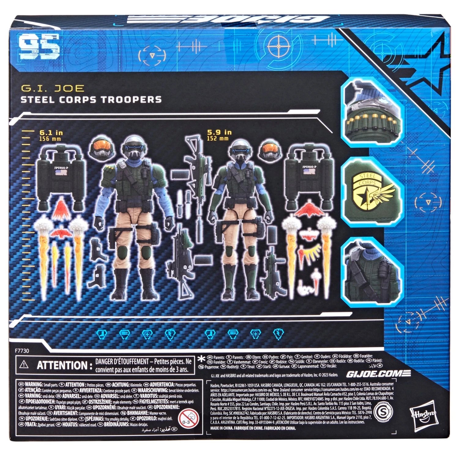 G.I. Joe Classified Series Steel Corps Troopers, 95 11 G.I. Joe Classified Series Steel Corps Troopers, 95 - Image 11