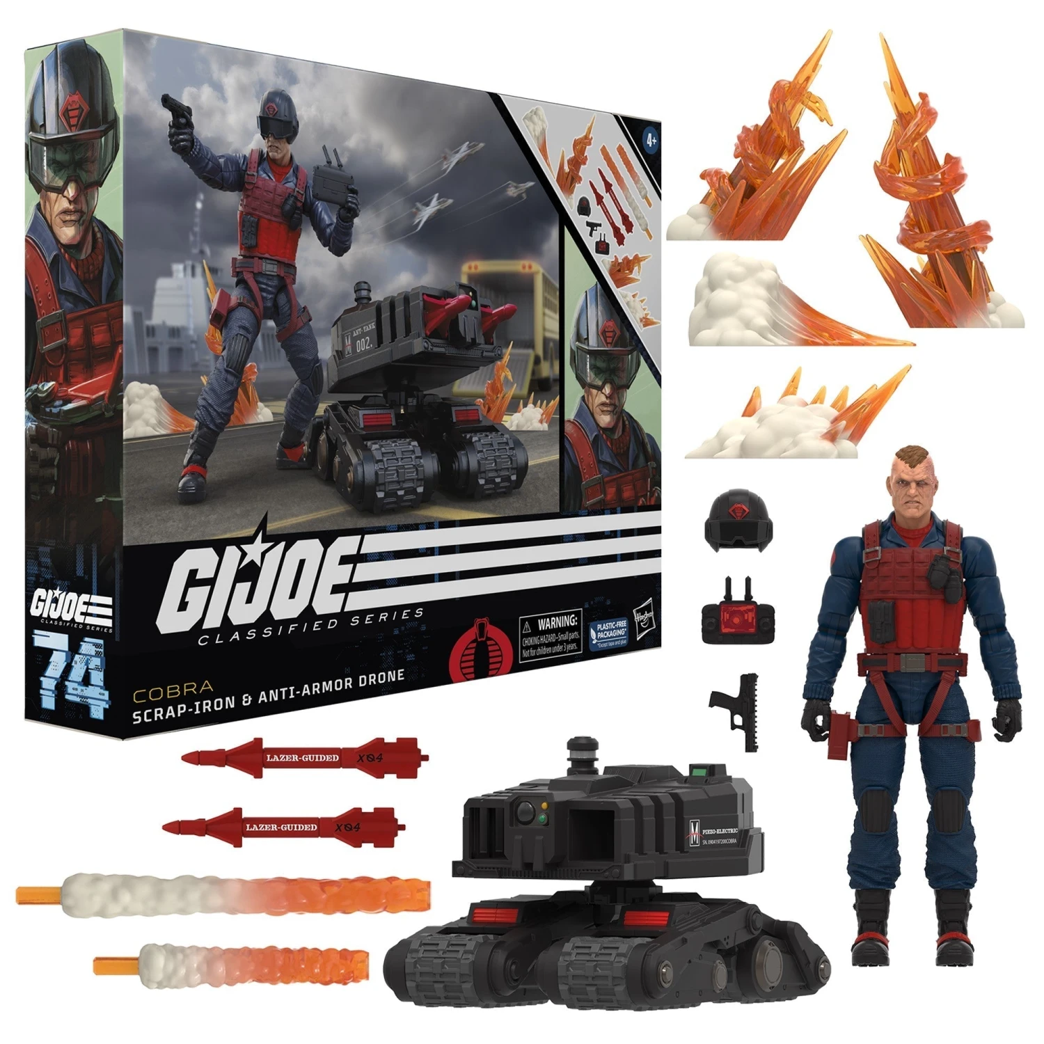 G.I. Joe Classified Series Scrap-Iron & Anti-Armor Drone Pack, 74 - Presale 9 G.I. Joe Classified Series Scrap-Iron & Anti-Armor Drone Pack, 74 - Presale - Image 9