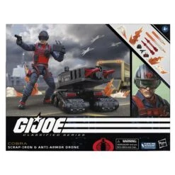 G.I. Joe Classified Series Scrap-Iron & Anti-Armor Drone, 74 - Presale -Cheap Hasbro Pulse Store F7746 PROD GIJ Dumas PET 05jpg